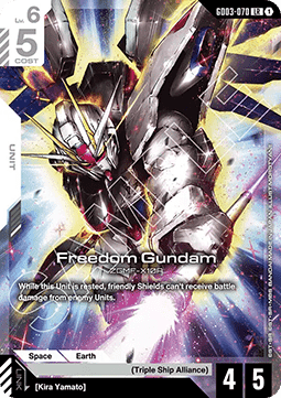 Gundam GD03-070 Freedom Gundam (Foil)