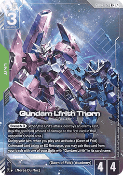 Gundam GD04-021 Gundam Lfrith Thorn (Foil)(CB)