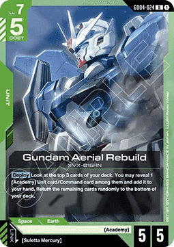 Gundam GD04-024 Gundam Aerial Rebuild