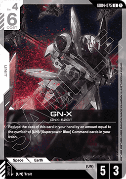 Gundam GD04-075 GN-X