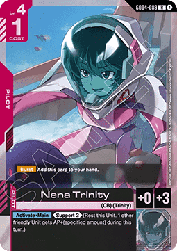 Gundam GD04-089 Nena Trinity (Foil)