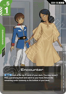 Gundam GD04-105 Encounter (Foil)