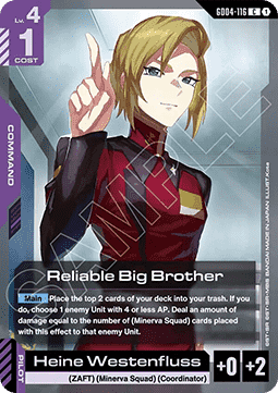 Gundam GD04-116 Reliable Big Brother