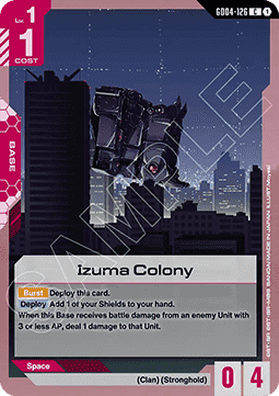 Gundam GD04-126 Izuma Colony