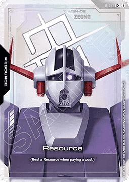 Gundam Resource R-033 (Foil)(CB)