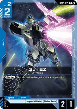 Gundam GD05-013 Gun EZ