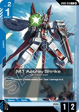Gundam GD05-015 M1 Astray Shrike