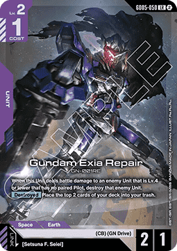 Gundam GD05-050 Gundam Exia Repair (Foil)(CB)
