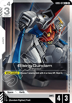 Gundam GD05-072 Rising Gundam