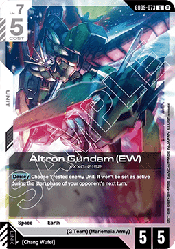 Gundam GD05-073 Altron Gundam (EW)