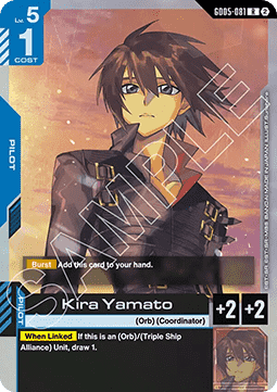 Gundam GD05-081 Kira Yamato (Foil)