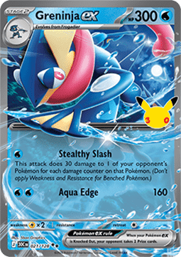 30th Celebration 021/128 Greninja ex