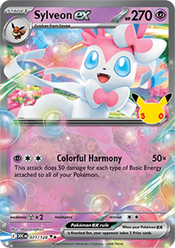 30th Celebration 071/128 Sylveon ex