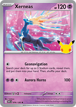 30th Celebration 076/128 Xerneas (Holo)