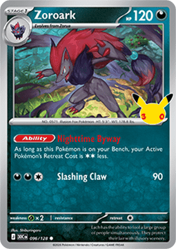 30th Celebration 096/128 Zoroark (Holo)
