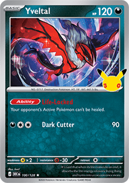 30th Celebration 100/128 Yveltal (Holo)