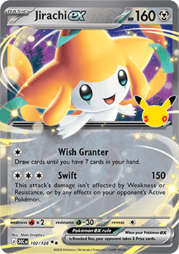 30th Celebration 102/128 Jirachi ex