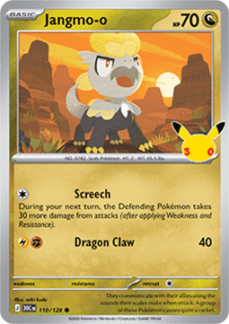 30th Celebration 110/128 Jangmo-o (Holo)