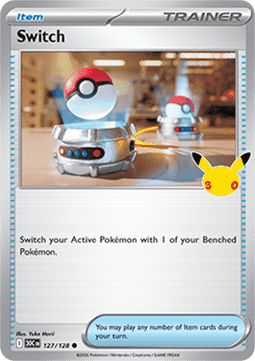 30th Celebration 127/128 Switch (Holo)