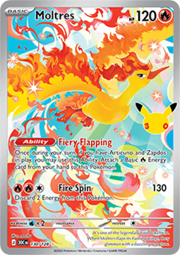 30th Celebration 130/128 Moltres