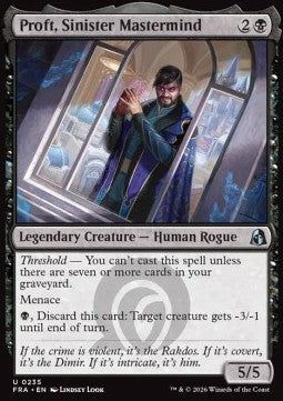 Reality Fracture 0235 Proft, Sinister Mastermind (Foil)