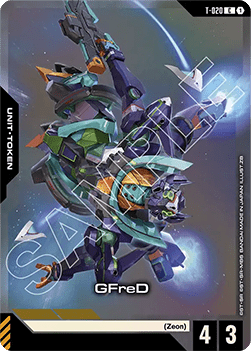 Gundam Token T-020 GFreD (Foil)(CB)