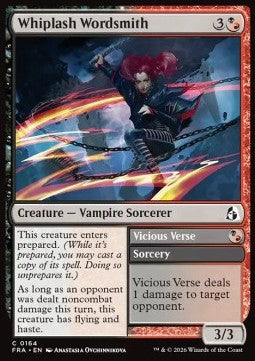 Reality Fracture 0164 Whiplash Wordsmith//Vicious Verse