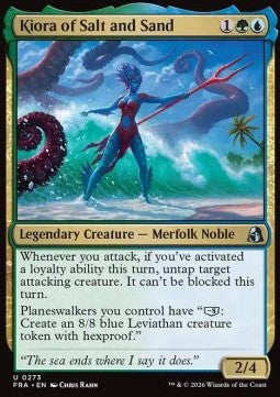 Reality Fracture 0273 Kiora of Salt and Sand (Foil)