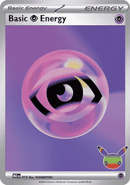 30th Celebration MEE013 Basic Psychic Energy (Reverse Holo)