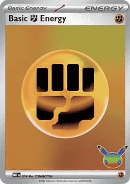 30th Celebration MEE014 Basic Fighting Energy (Reverse Holo)