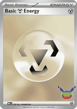30th Celebration MEE016 Basic Metal Energy (Reverse Holo)