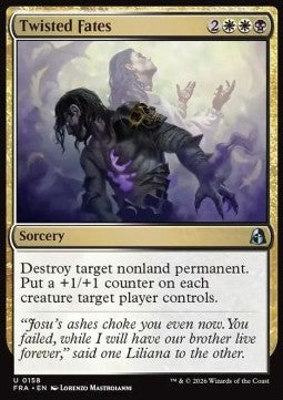 Reality Fracture 0158 Twisted Fates (Foil)