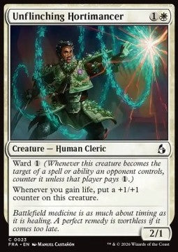 Reality Fracture 0023 Unflinching Hortimancer (Foil)