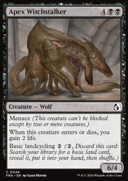 Reality Fracture 0048 Apex Witchstalker