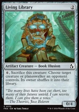 Reality Fracture 0172 Living Library (Foil)