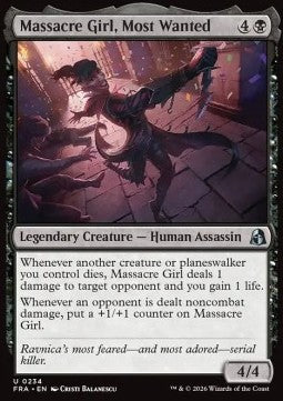 Reality Fracture 0234 Massacre Girl, Most Wanted