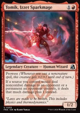 Reality Fracture 0253 Tomik, Izzet Sparkmage (Foil)