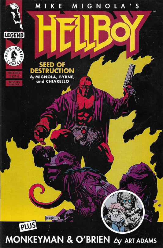 Hellboy Seed of Destruction #1 Dark Horse Comics (1994)