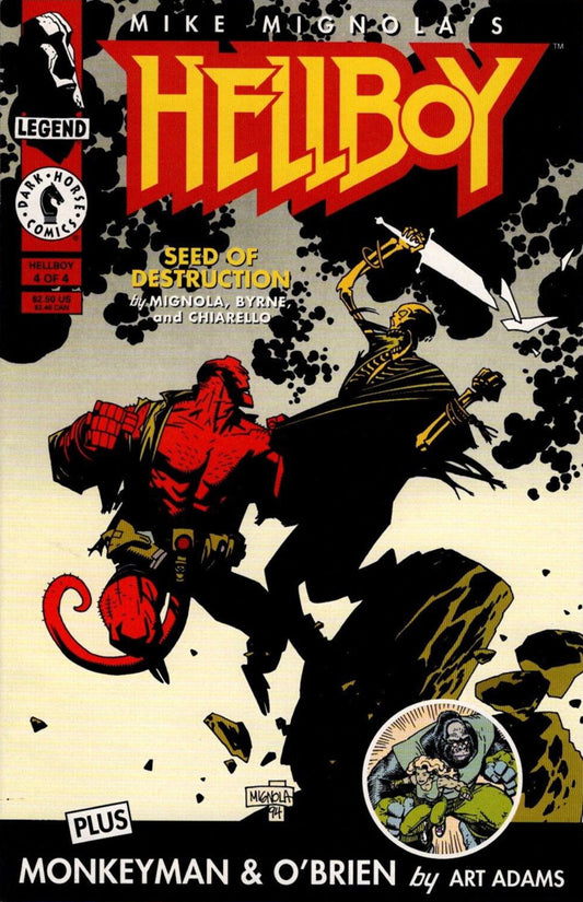 Hellboy Seed of Destruction #4 Dark Horse Comics (1994)
