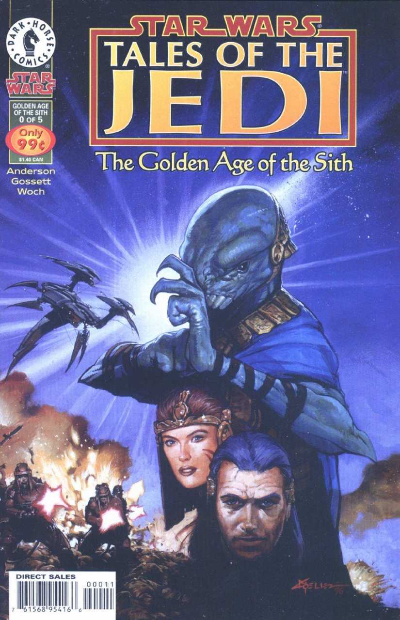 Star Wars Tales of the Jedi Golden Age of the Sith #0 Dark Horse Comics (1996)