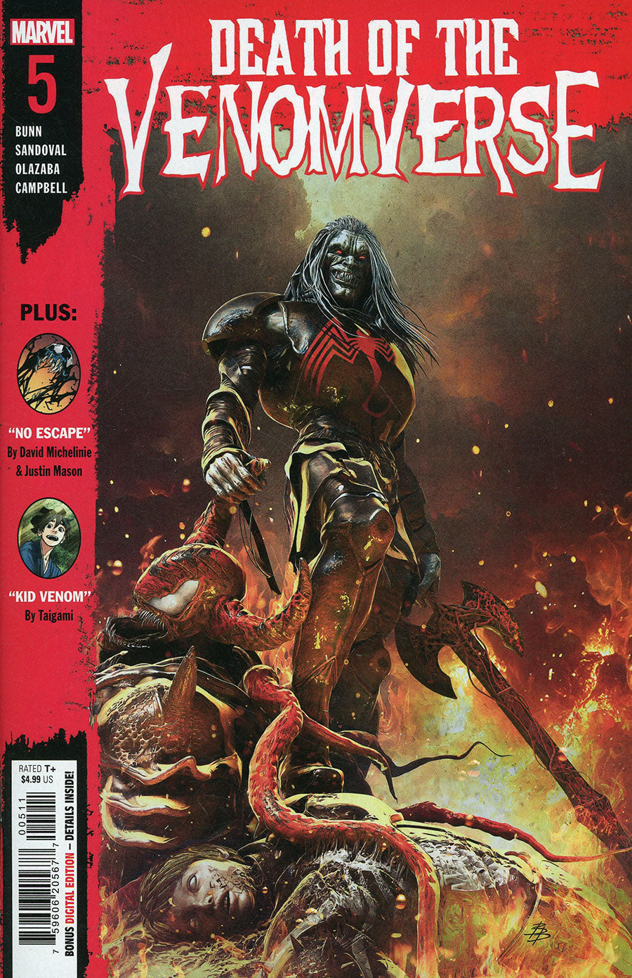Death of the Venomverse #5 Marvel Comics (2023)