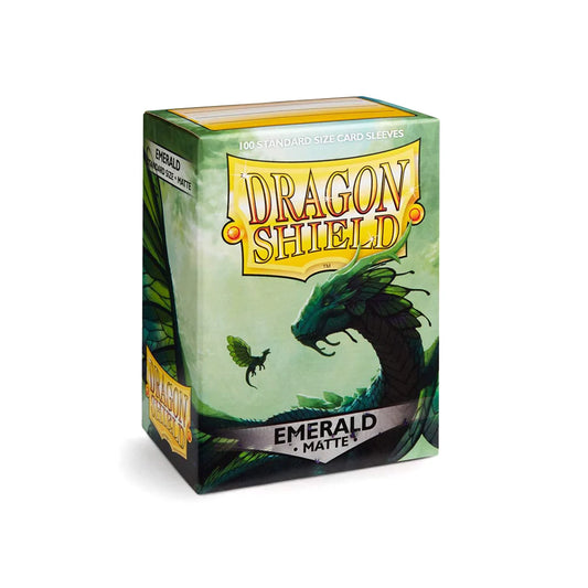 Dragon Shield Standard Size Matte 100pk Emerald