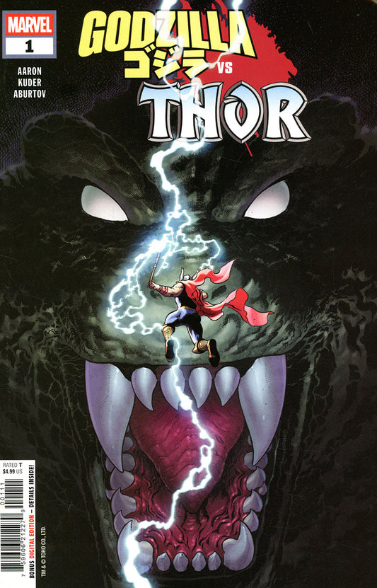 Godzilla Vs. Thor #1 Marvel Comics (2025)