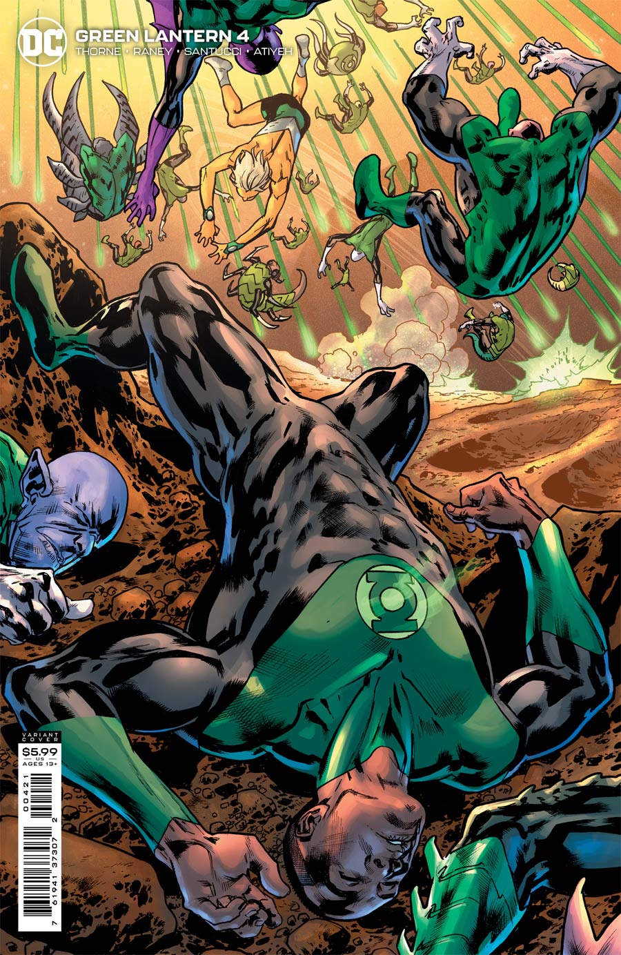 Green Lantern #4 DC Comics (2021)