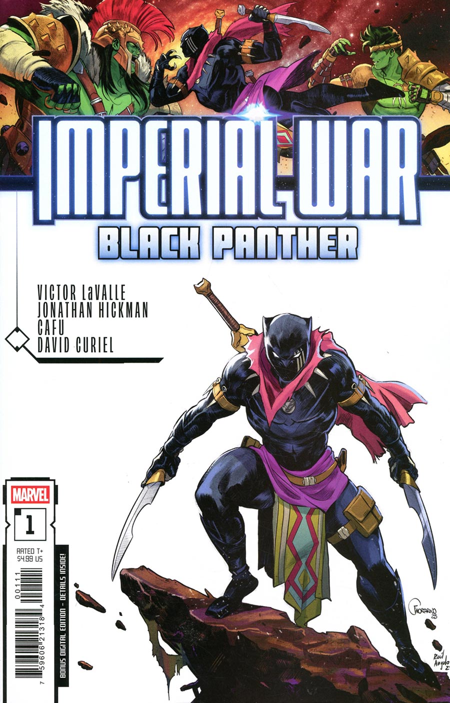 Imperial War Black Panther #1 Marvel Comics (2025)