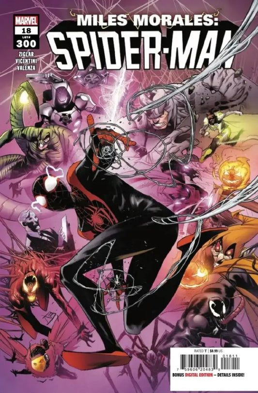 Miles Morales Spider-man #18 Marvel Comics (2022)