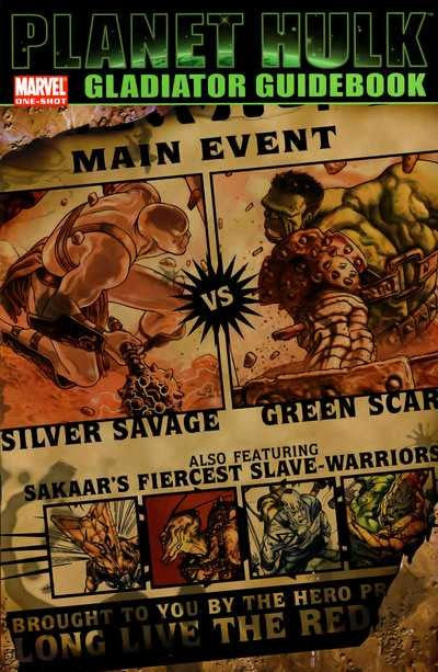 Planet Hulk Gladiator Guidebook Marvel Comics (2006)