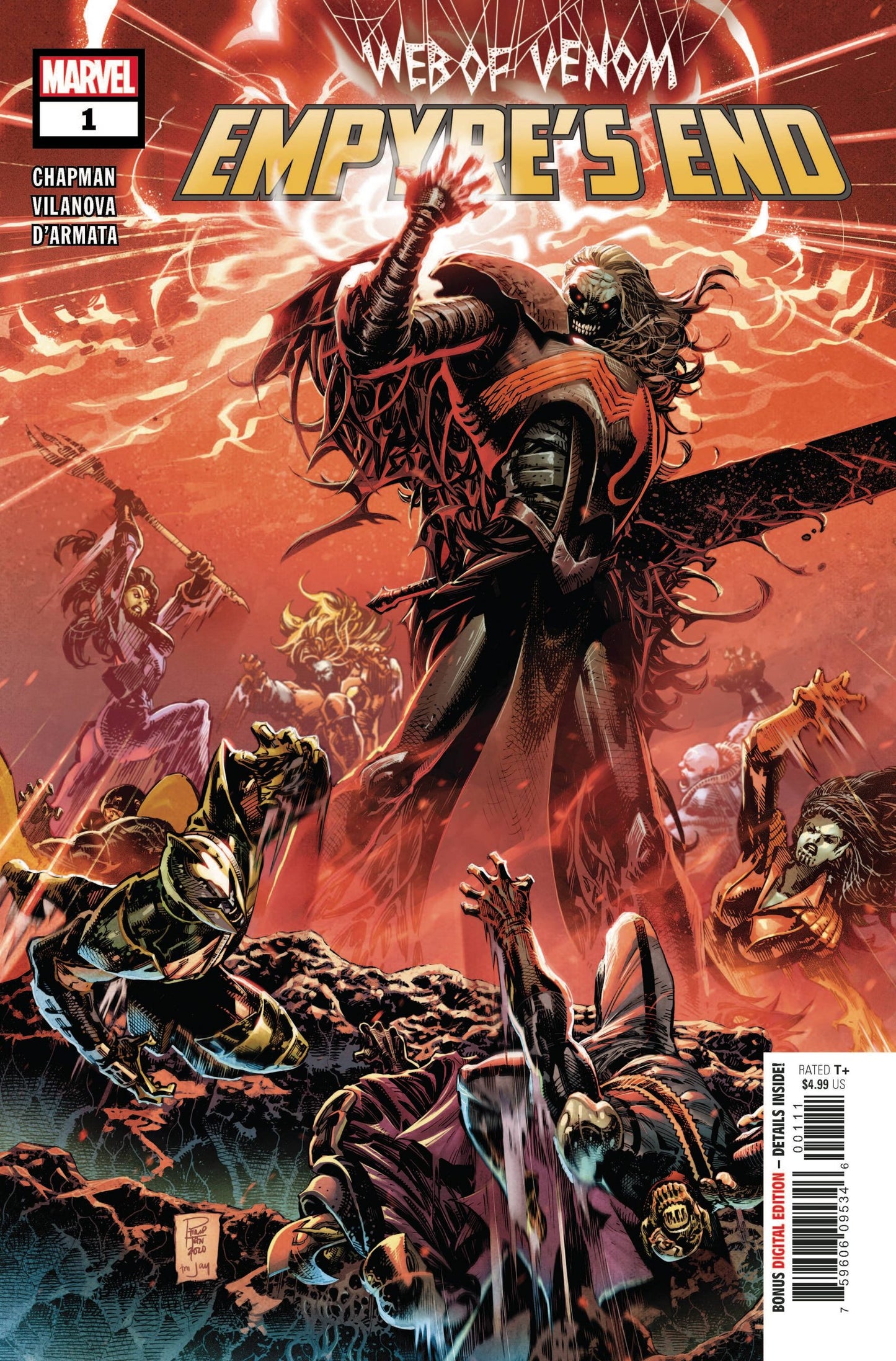 Web of Venom Empyre's End #1 Marvel Comics (2021)
