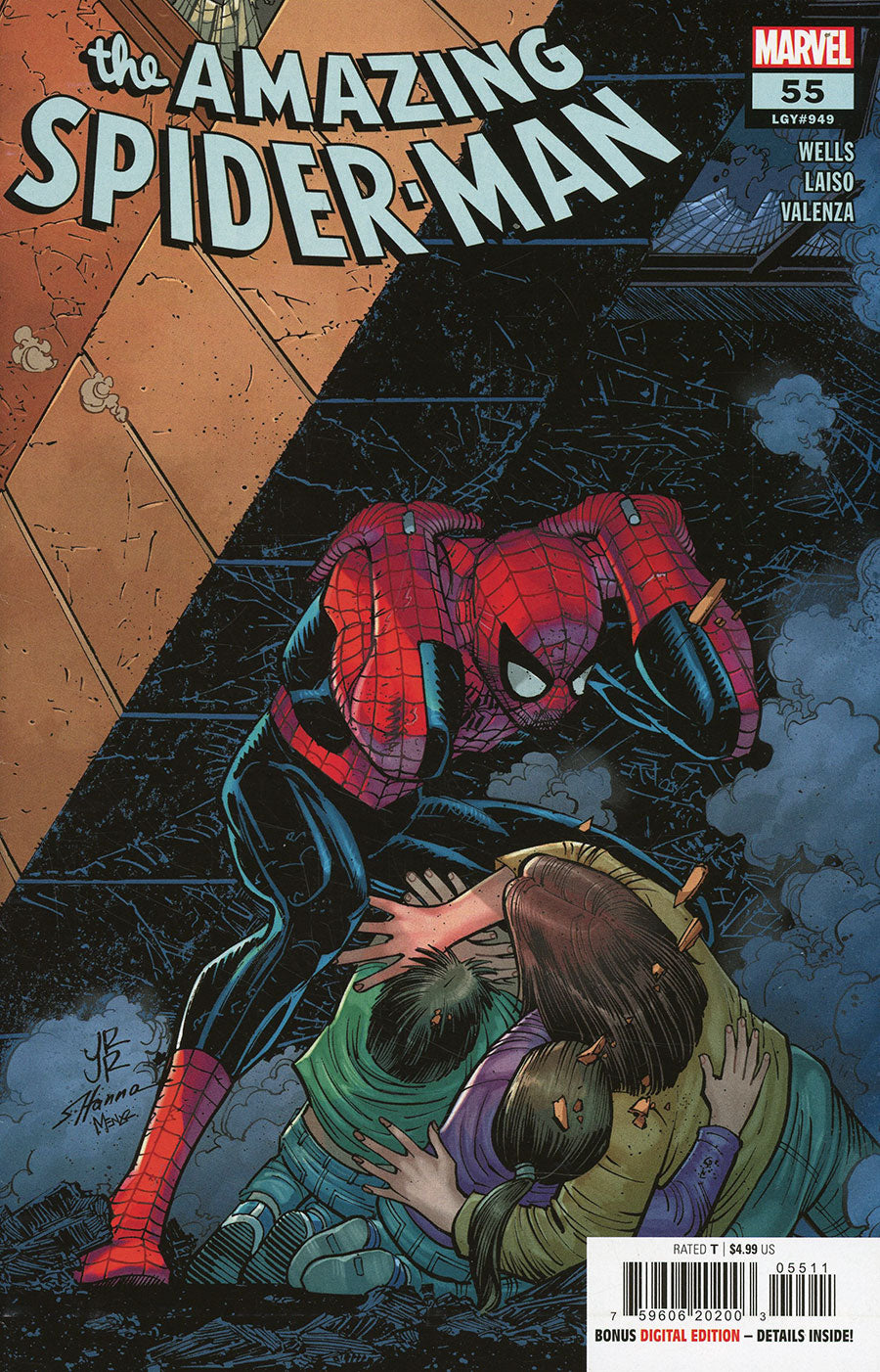 Amazing Spider-man #55 Marvel Comics (2022)