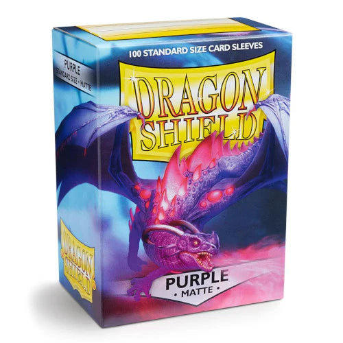 Dragon Shield Standard Size Matte 100pk Purple